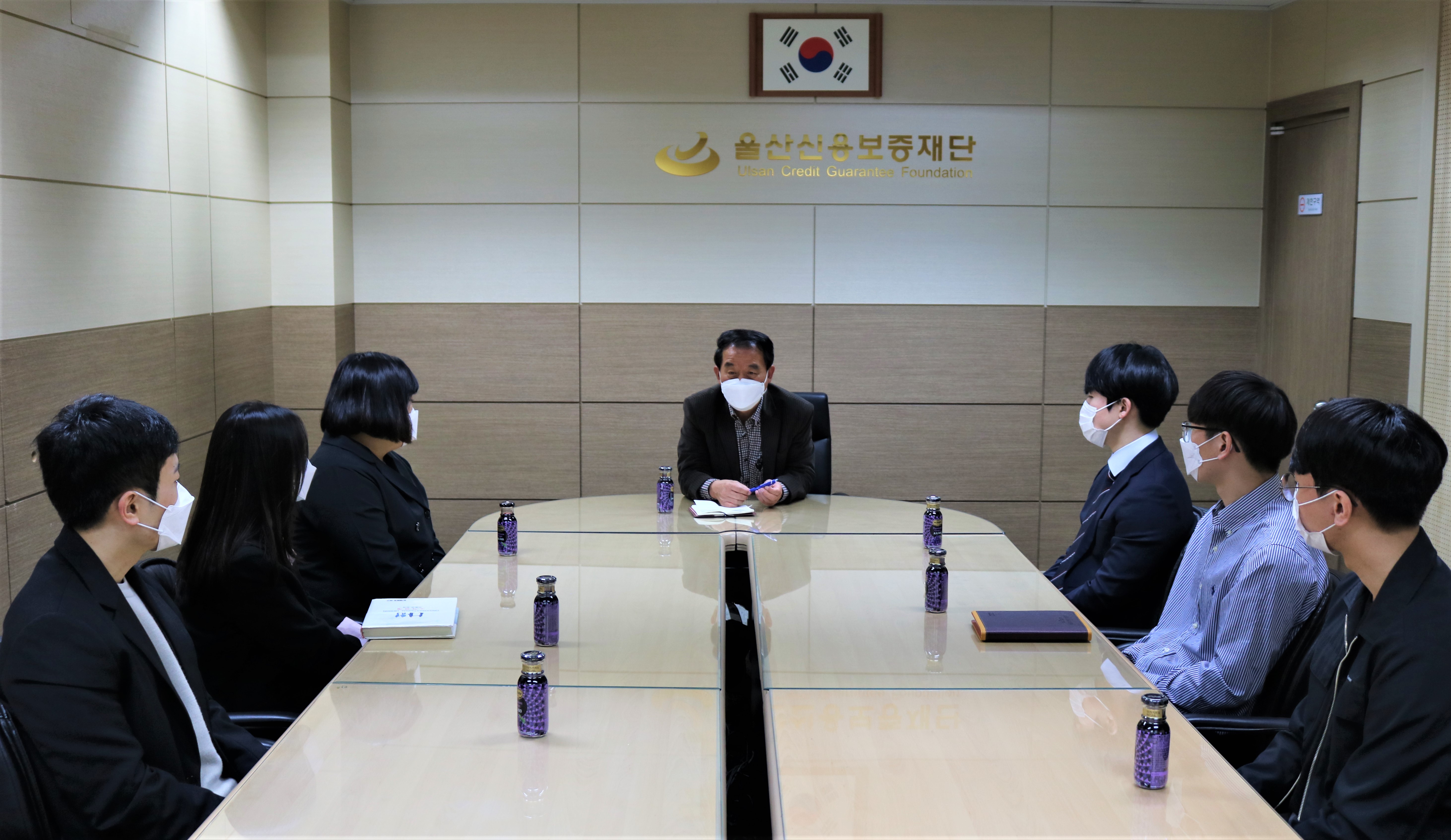 2021년 울산대학교 현장실습생 담당 교수와의 면담 실시